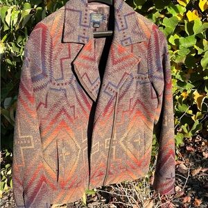Pendleton like new all wool motorcycle jacket size small